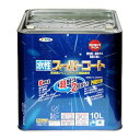 アサヒペン 水性スーパーコート 白 10L アサヒペン 水性塗料 塗料 ペンキ 水性 水性塗料 水性ペンキ ペンキ塗料