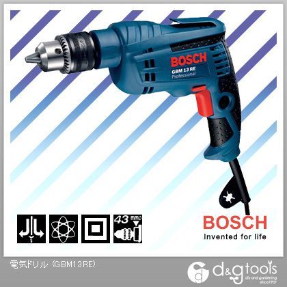 ボッシュ 電気ドリル （GBM13RE） BOSCH 電動ドリル ドリルドライバ ドライバードリル ...:tuzukiya:10154778