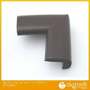 カーボーイ 安心クッションコーナー/小 ブラウン 幅37mm?長さ70mm?厚み9mm?高さ31mm 3722900 1個