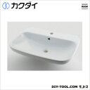 カクダイ 角型洗面器 8L #LY-493206