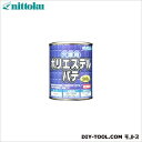 ニットク 穴埋用ポリエステルパテ(タルク製ポリバテ) ホワイト 500g 補修材 補修