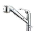 三栄水栓 シングル浄水器付ワンホースプレー分岐混合栓 (K87680BTJV-13) SANEI 混合栓 シングルレバー混合栓