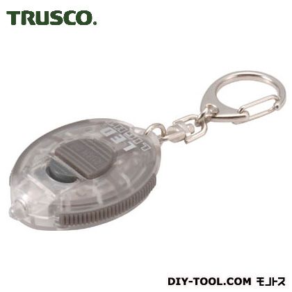 トラスコ LEDライトキーホルダー 透明 （TCL313TM）...:tuzukiya:10076035