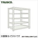 トラスコ M300kg型中量棚 単体 ネオグレー 1200×721×H1800 M36475