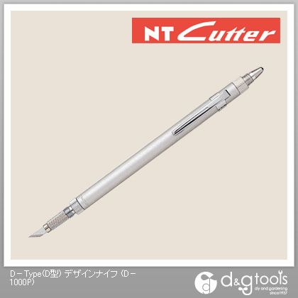 【NTカッター】 D−Type(D型) デザインナイフ (D−1000P)　デザインカッターアートワークや切り絵などの繊細な切り抜き作業に