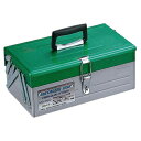 リングスター メタリックボックス 工具箱 フリーボックス グリーンシルバー (MB-350グリーンシルバー) リングスター 工具箱 ツールボックス スチール