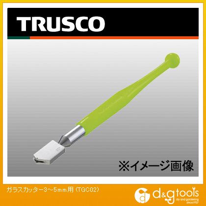 【TRUSCO】 ガラスカッター3〜5mm用 (TGC02)