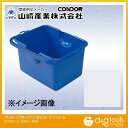 山崎産業(コンドル) プロテック角バケツ ホワイト 約20L C181-2-000X-MB