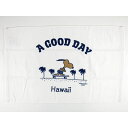 Moni Honolulu モニホノルル【ハワイ限定・Hawaii直輸入】日焼けスヌーピー・タオル・スポーツタオルスヌーピー×A GOOD DAY