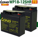 ★送料無料★ 2個セット UPS・溶接機・電動カート・セニアカー各種 (12V18Ah)WP18-12SHR バッ