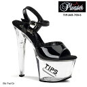 Pleaser(プリーザー) チップポケット付きサンダル/アンクルストラップ TIPJAR-709-5◆取り寄せ