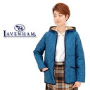 ●スマホでエントリー&お買い物で、ポイント10倍?3/21●【SALE10%OFF】【2013FW】LAVENHAM ラベンハム レディース CRAYDON キルティングフードジャケット【返品交換不可】