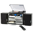 【7月中旬の発送予定】木目調ダブルカセットCD多機能プレーヤー TCDR-3860WC【オーディオ 音楽 コンポ 録音 レコード】