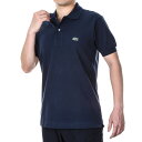 定番ポロ ラコステ Lacoste L12.12 Original Fit メンズ トップス ポロシャツ半袖 クラシックフィット ポロ シャツ ゴルフ テニス スポーツ 鹿の子 無地 ワンポイント ロゴ 定番 ネイビー 紺 贈り物 プレゼント クールビズ