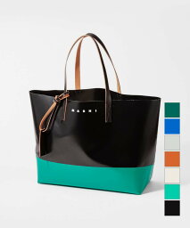 <strong>マルニ</strong> MARNI SHMQ0038A0 P3572 <strong>トートバッグ</strong> トライベッカ レディース バック <strong>TRIBECA</strong> SHOPPING BAG ショッピングバッグ 肩掛け ロゴ 手提げ バイカラー 鞄 A4対応 プレゼント お祝い 記念 お出かけ トート ギフト 誕生日 記念 Z2P91 ブラック×グリーン 全8色