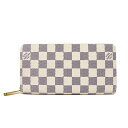 ルイヴィトン ダミエ アズール ジッピーウォレット N41660 長財布 ラウンドファスナー LOUIS VUITTON ブランド 未使用品 質屋 【中古】