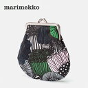 【最大4000円OFFクーポン★21日23:59迄】 マリメッコ Marimekko 047824 小銭入れ シィールトラプータルハ ピエニクッカロ レディース 財布 コインケース がま口 ポーチ SIIRTOLAPUUTARHA PIENI KUKKARO 小物 雑貨 通勤 通学 コンパクト 156 市民菜園 グリーン×ピンク