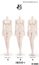 【XING】ST92002 Pale 1.0 Super flexible female body(Steel skeleton) 形 1/6スケール ハーフシームレス女性ボディフィギュア ペール