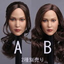 【GACTOYS】GC003 American beauty headsculpt 1/6スケール 植毛 女性ヘッド hk-2632