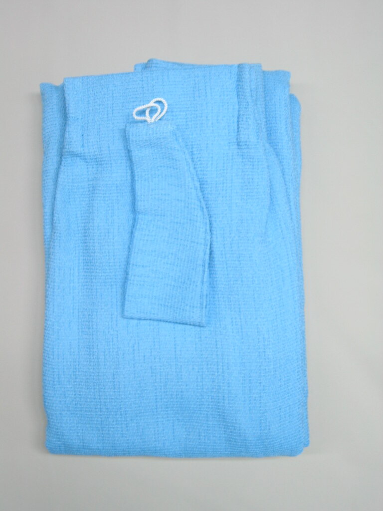 【工場直売】ドレープカーテン　ブルー　 100X200cm 1枚