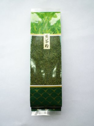 粉茶200g 上級宇治茶のまろやかな味でお値打ちなお茶 老舗のお買い得な粉茶です お寿司屋さんでもご利用です