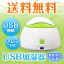 加湿器 卓上 USB アロマディフューザー 送料無料 超音波で加湿 オフィスのデスク上にも 【あす楽対応】
