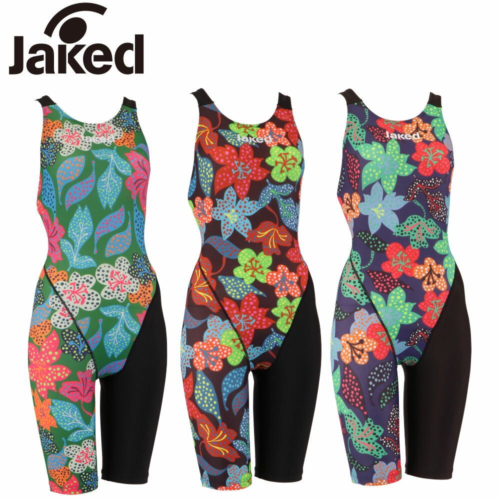 Jaked J-MASTERS（22FW）820149 JAKED <strong>jaked</strong> ワンピース レッグスーツ トレーニング水着 レース用水着 <strong>練習用水着</strong> FINAモデル 競泳 水泳 柄水着 ジャケッド ジャケド S M L LL グリーン ブラック ネイビー オレンジ レッド 水色 ピンク カラフル