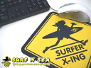 【SURF-N-SEA】サーフアンドシー・マウスパッド【Hawaii】【ハワイ　雑貨】