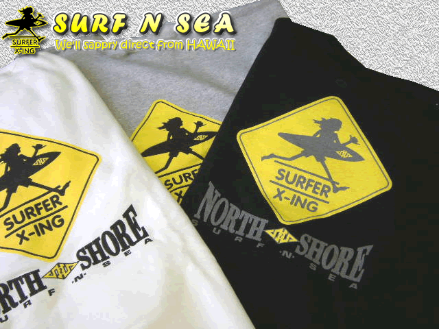 【SURF-N-SEA】【送料無料】メンズ ノースショア・クルー・トレーナー【Hawaii】【ハワイ　雑貨】