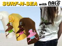 【SURF-N-SEA】レディース　TシャツNALUコラボTEE　No5SNS　NALU COLABO TEE #5SNSNALUW5【サーフアンドシー】【Hawaii】【ハワイ　雑貨】