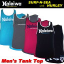 【SURF-N-SEA】【HURLEY】『ハーレー ・サーフアンドシー』コラボ・NEWメンズタンクトップ　『HALEIWA』MTTSNSH【Hawaii】【ハワイ　雑貨】ハワイ限定タンクトップサーフアンドシーとハーレーのコラボ★NEWタンクトップ