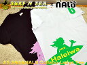 【SURF-N-SEA】【サーフアンドシー】レディースTシャツ　NALUコラボTEE　No6SNS　NALU COLABO TEE #6SNSNALUW6【サーフアンドシー】【Hawaii】【ハワイ　雑貨】