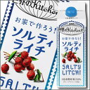 【送料無料】キリン 世界のKitchenから お家で作ろう!ソルティライチ500ml紙パック×1ケース(全12本)【to】【新商品】【新発売】【KIRIN】【キリンビバレッジ】【スポーツドリンク】【熱中症対策】【希釈】【コンク】