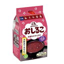 【送料無料】森永 おしるこ4袋入×1ケース(全20本)
