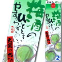 【送料無料】大関 大関の梅酒2Lパック×1ケース(全6本)