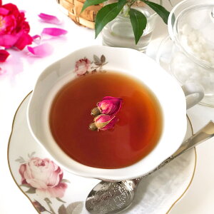 ローズ ティーバッグ( バラ の 紅茶 ティーバッグ )＆蕾のお茶会セット