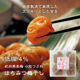 紀州南高梅 <strong>梅干し</strong> はちみつ梅 250g 小粒 訳あり <strong>送料無料</strong> ※一部地域対象外 塩分4％ 減塩 国産 つぶれ ランキング 1位 獲得 おすすめ 美味しい