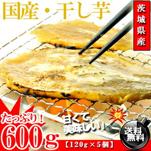 甘くておいしい♪茨城県産 訳あり ほしいも 600g（120g×5個） 送料無料【国産】【無添加】【...:umekaisen:10000709