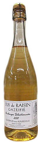 （12月19日出荷開始予定）ポールジロー　スパークリング・グレープジュース[2013]750mlお酒が飲めない方でもお楽しみ頂ける