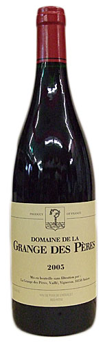 ドメーヌ・ド・ラ・グランジュ・デ・ペールDomaine de la Grange des Peres　Grange des Peres [2005]750ml