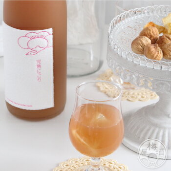 鶴梅〜完熟にごり〜　1800ml運命のマリアージュがかなえた幸福な甘さが薫る梅酒