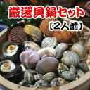 うみさち厳選貝鍋セット【2人前】直送 壺焼き 浜焼き バーベキュー 贈答 刺し身 貝 タウリン 鍋 サザエ ハマグリ ホンビノス アサリ 漁師 ホームパーティー