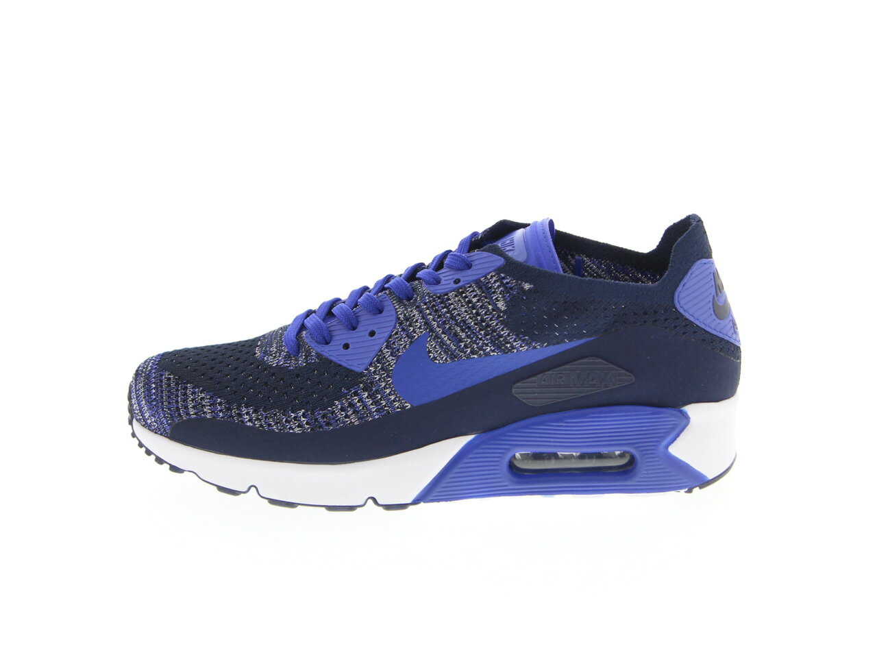 NIKE AIR MAX 90 ULTRA 2.0 FLYKNIT(875943-400)COLLEGE NAVY/PARAMOUNT BLUE【ナイキ エア マックス90 ウルトラ 2.0 フライニット】【ナイキスニーカー】【メンズ靴】【ナイキシューズ】【ナイキ エアマックス】