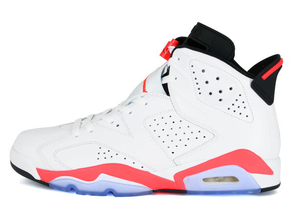 JORDAN AIR JORDAN 6 RETRO(384664-123)WHITE/INFRARED-BLACK楽天市場内では唯一の UNDEFEATED オフィシャル店舗（ アンディフィーテッド ）