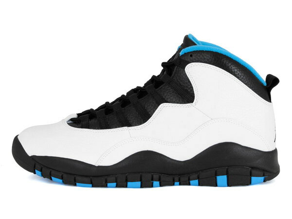 JORDAN AIR JORDAN 10 RETRO(310805-106)WHITE/DK POWDER BLUE-BLACK楽天市場内では唯一の UNDEFEATED オフィシャル店舗（ アンディフィーテッド ）