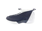 JORDAN AIR JORDAN 15 RETRO(881429-400)OBSIDIAN/WHITE-METALLIC SILVER
