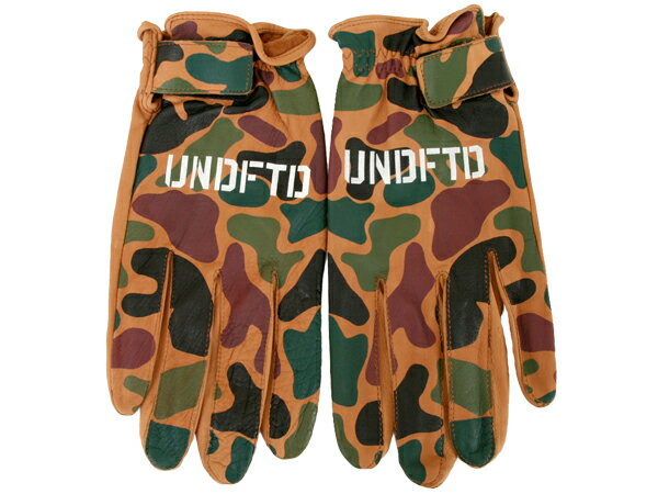 UNDEFEATED PAC-3 Leather Camo Gloves(132-530001)楽天市場内では唯一のUNDFTDオフィシャル店舗！