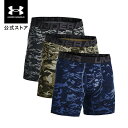 公式 アンダーアーマー UNDER ARMOUR UA チャージドコットン 6インチ ノベルティ 3枚セット ライフスタイル メンズ 1363615 ボクサージョック ボクサーパンツ 下着 インナー アンダーウェア