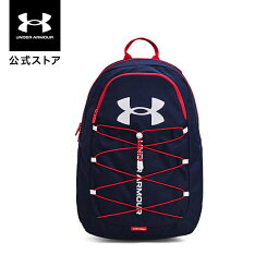 【40%OFF】公式 <strong>アンダーアーマー</strong> UNDER ARMOUR UA ハッスル スポーツ トレーニング ユニセックス 1364181 バッグ バックパック <strong>リュック</strong> <strong>リュック</strong>サック メンズ レディース 撥水 耐久 30L ロゴ ロゴプリント ネイビー レッド ホワイト 紺 赤 白 ポケット 旅行 通学 部活