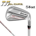 TaylorMade【テーラーメイド】M GLOIRE レディース アイアン 5本セット(#7~PW、SW) Speeder EVOLUTION TM カーボンシャフト【エムグローレ】